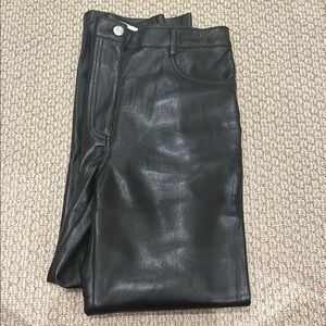 Aritzia Leather Pants